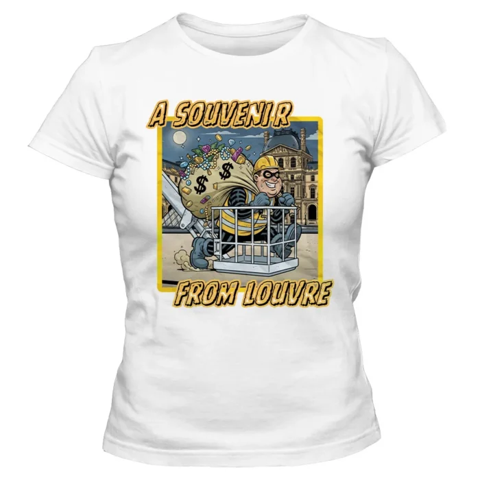 Koszulka damska Pamiątka z Luwru