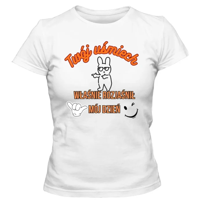 Koszulka damska TWÓJ UŚMIECH