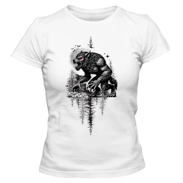 Koszulka damska Wilkołak