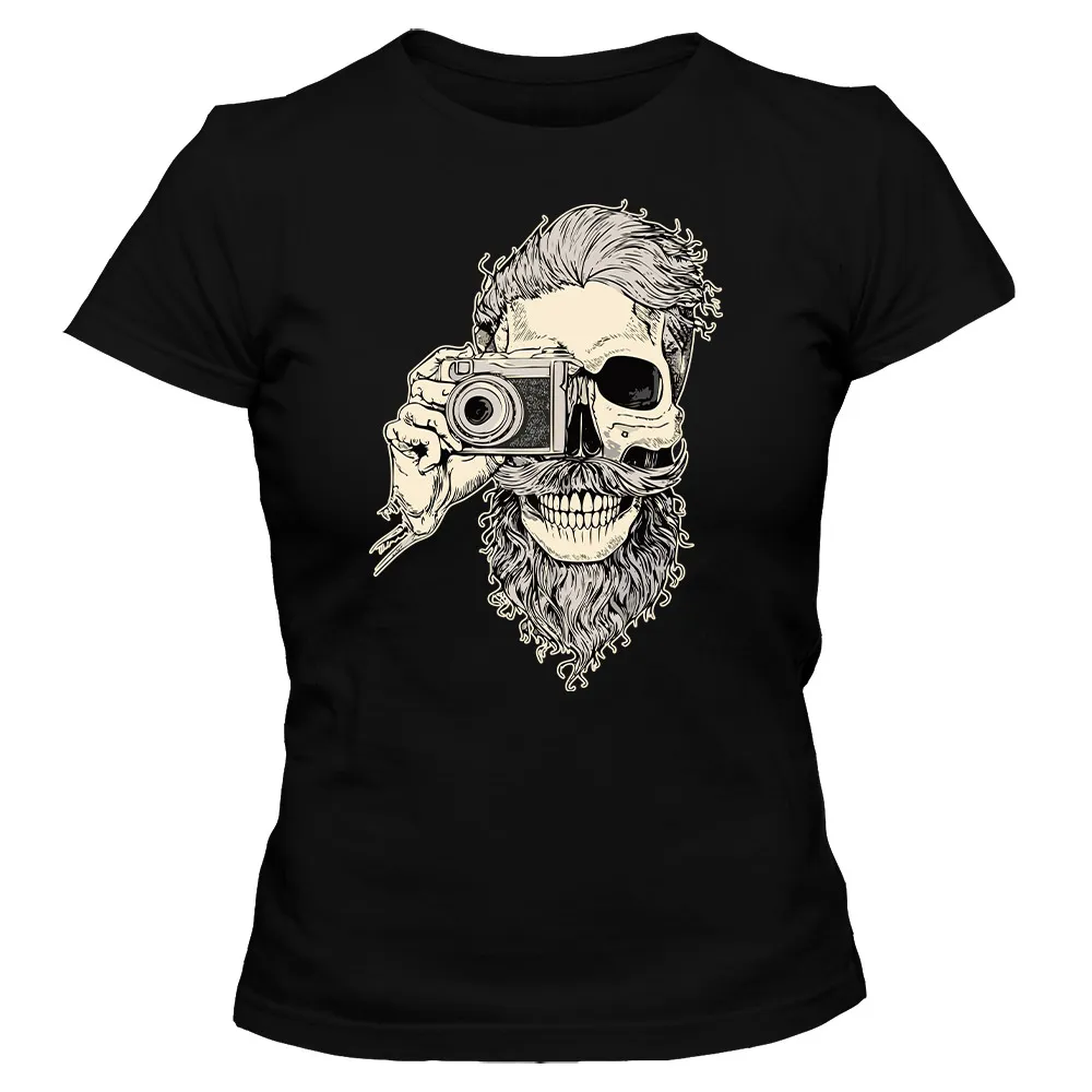 Koszulka damska BEARDED SKULL 02