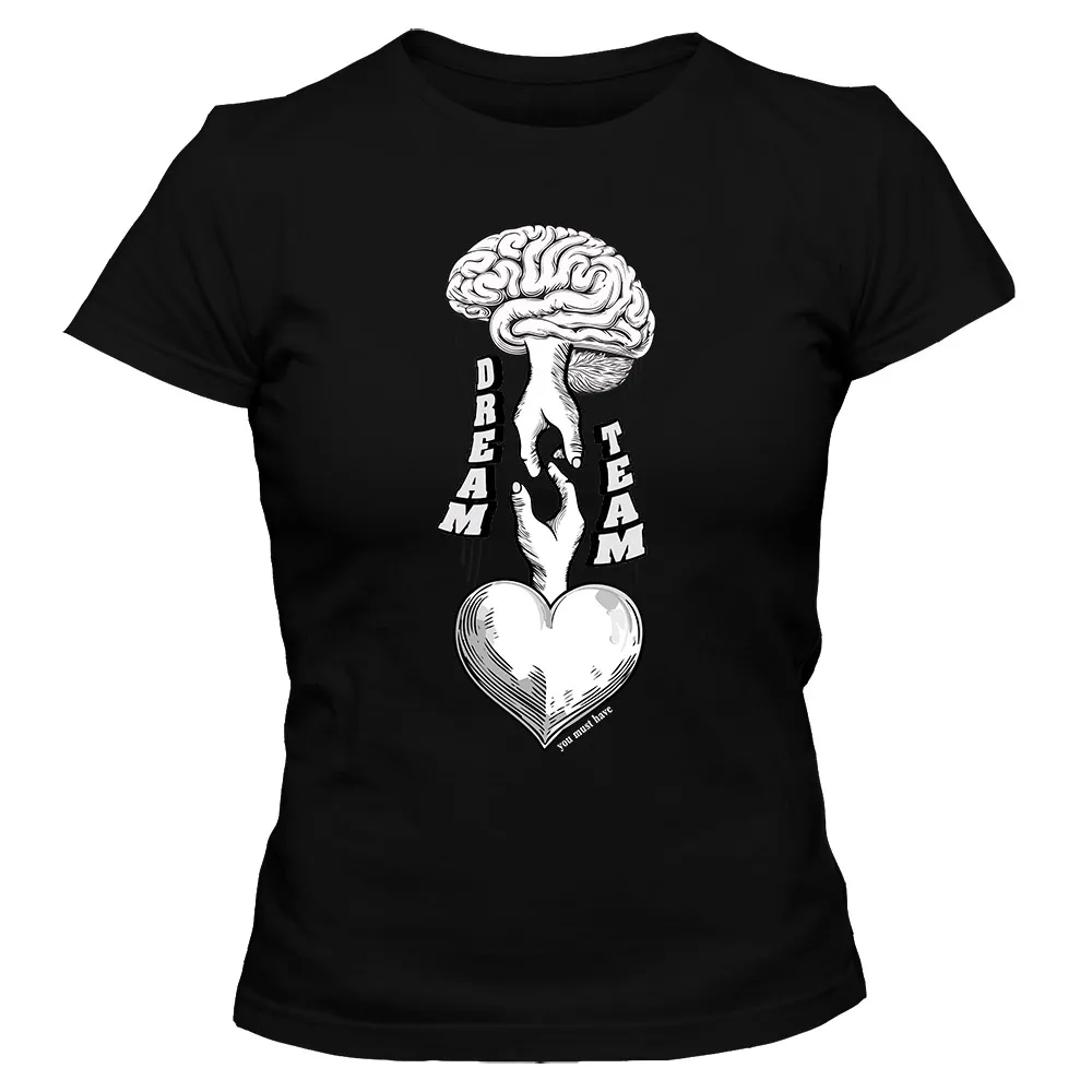 Koszulka damska BRAIN HEART DREAM TEAM