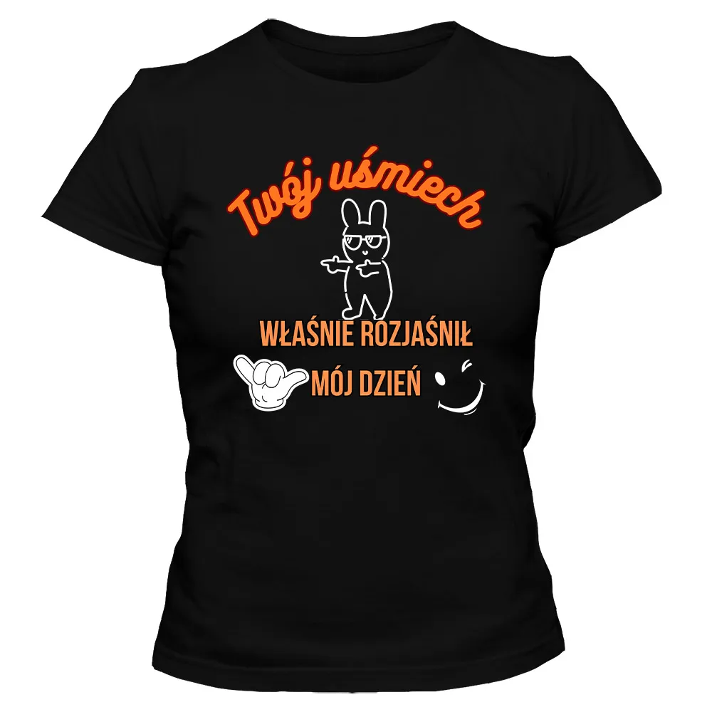 Koszulka damska TWÓJ UŚMIECH