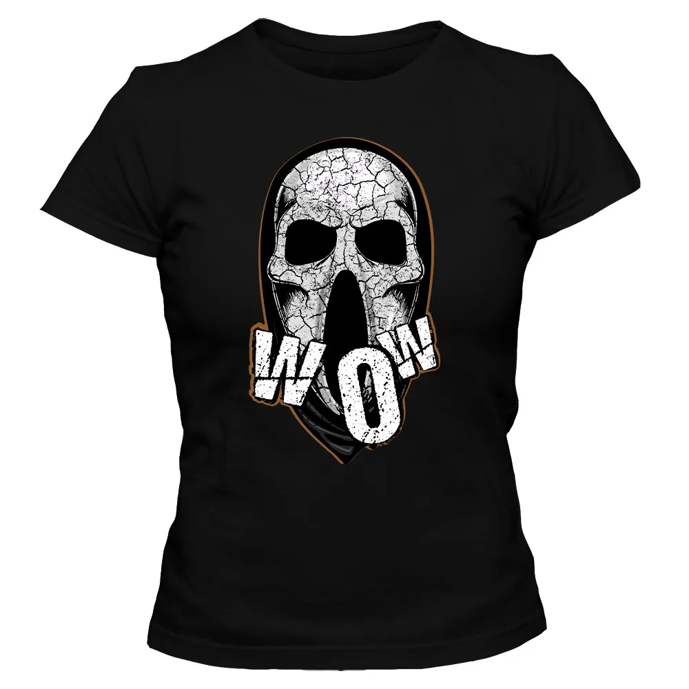 Koszulka damska WOW SKULL