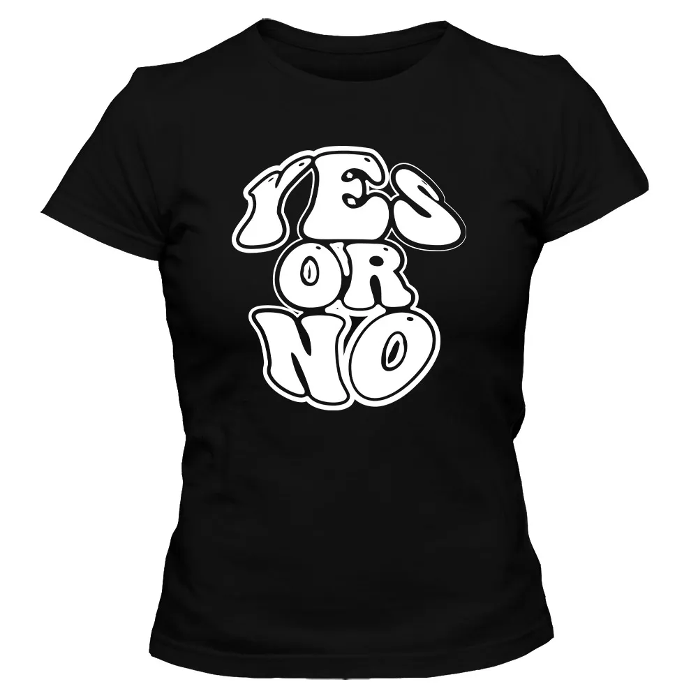 Koszulka damska YES OR NO