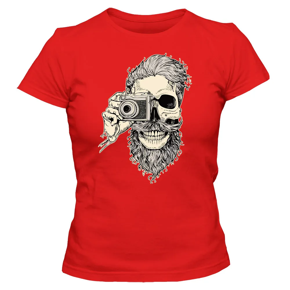 Koszulka damska BEARDED SKULL 02