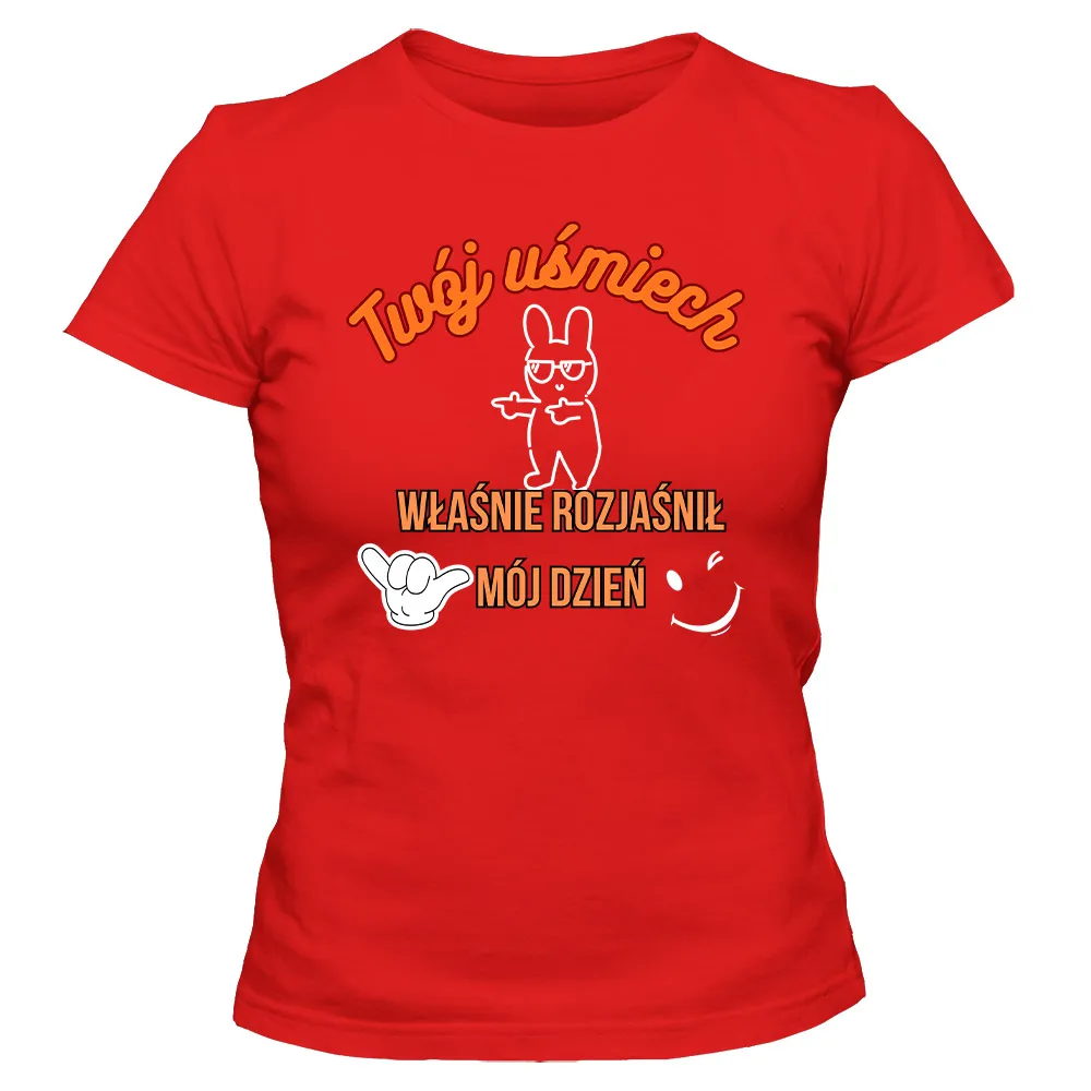 Koszulka damska TWÓJ UŚMIECH