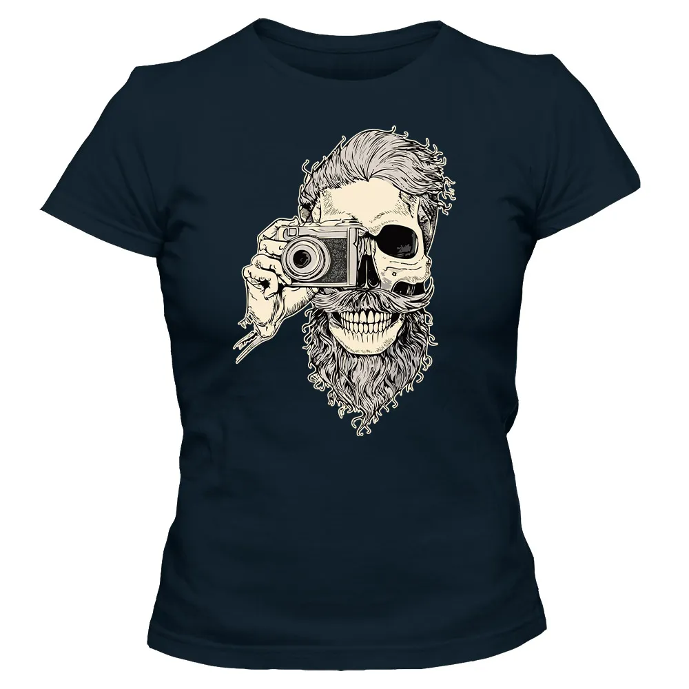 Koszulka damska BEARDED SKULL 02