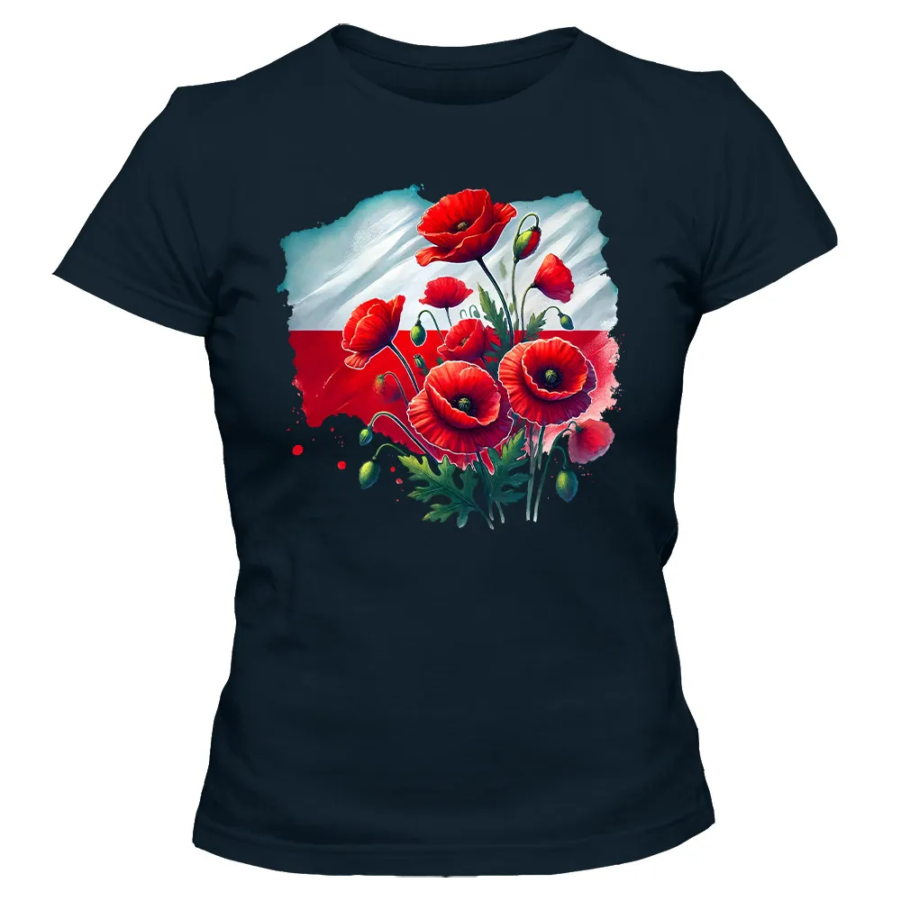 Koszulka damska POLSKIE MAKI