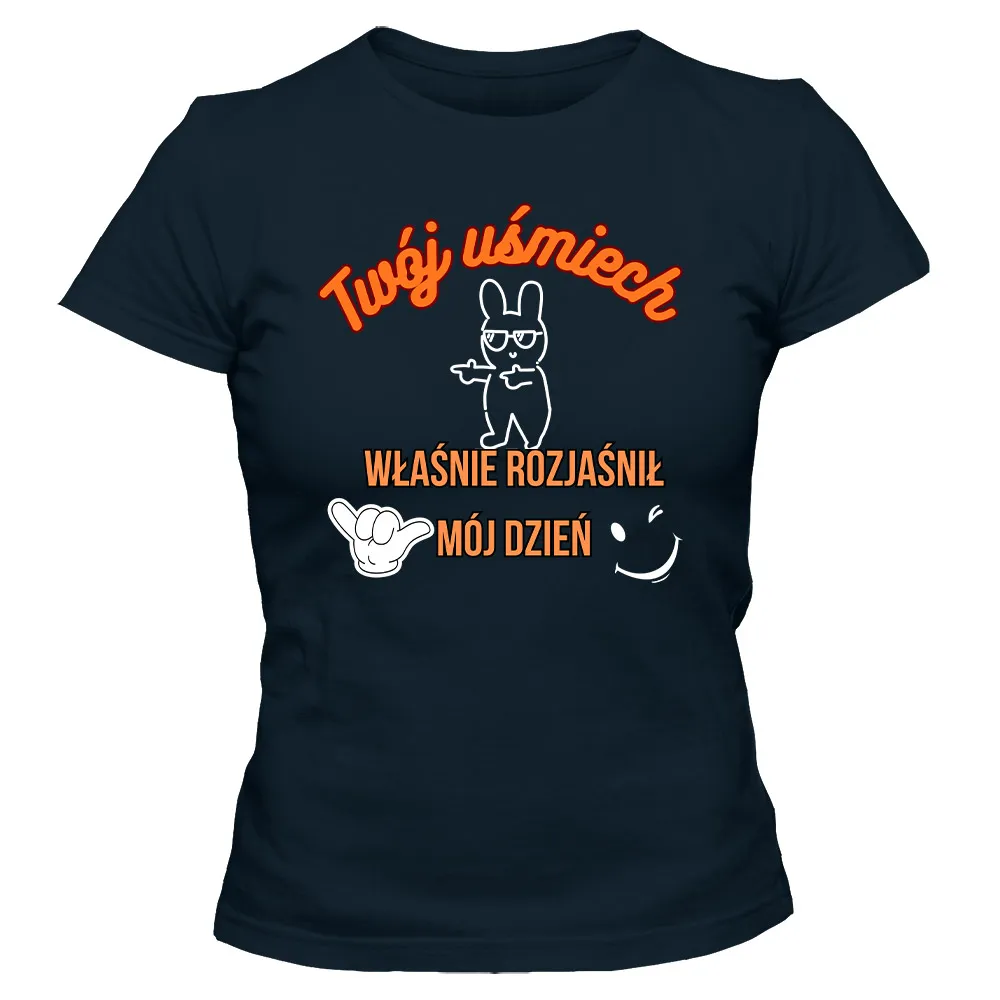 Koszulka damska TWÓJ UŚMIECH