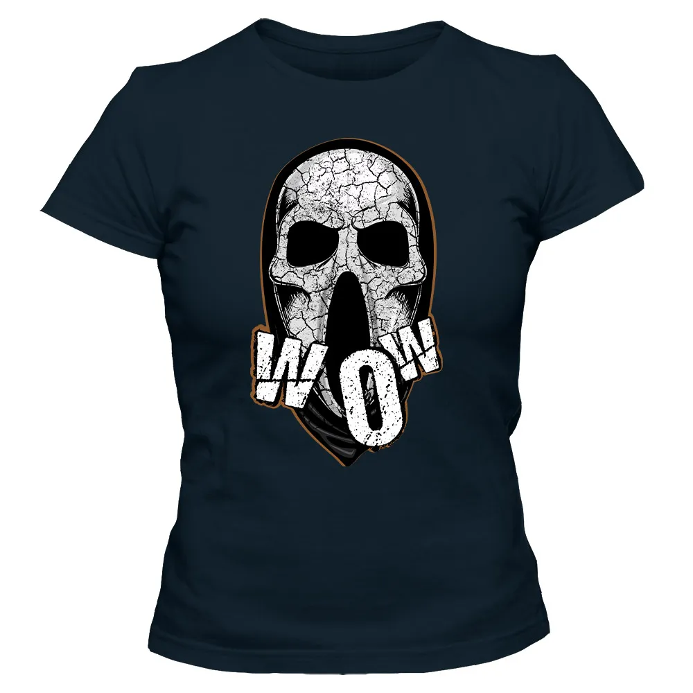 Koszulka damska WOW SKULL
