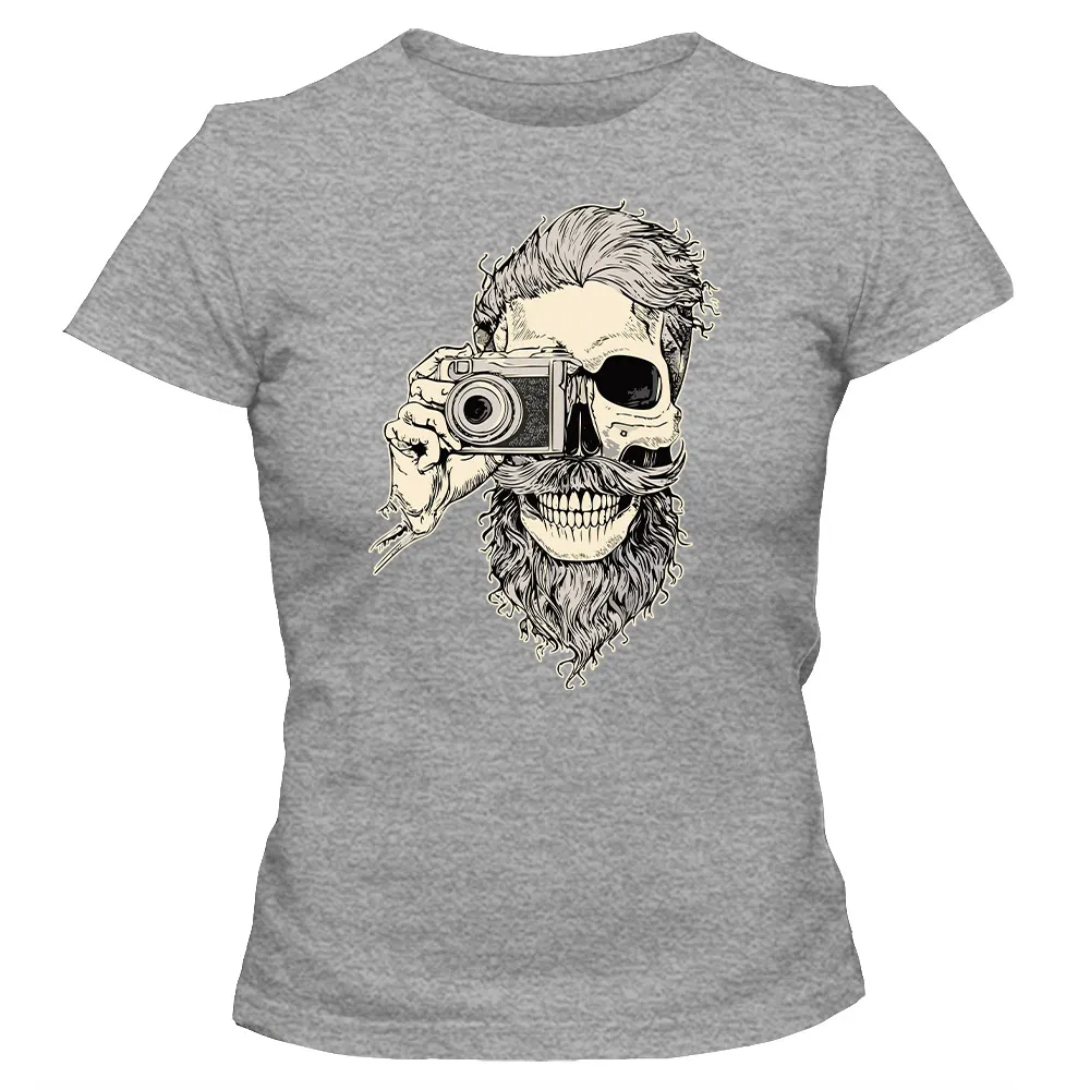 Koszulka damska BEARDED SKULL 02