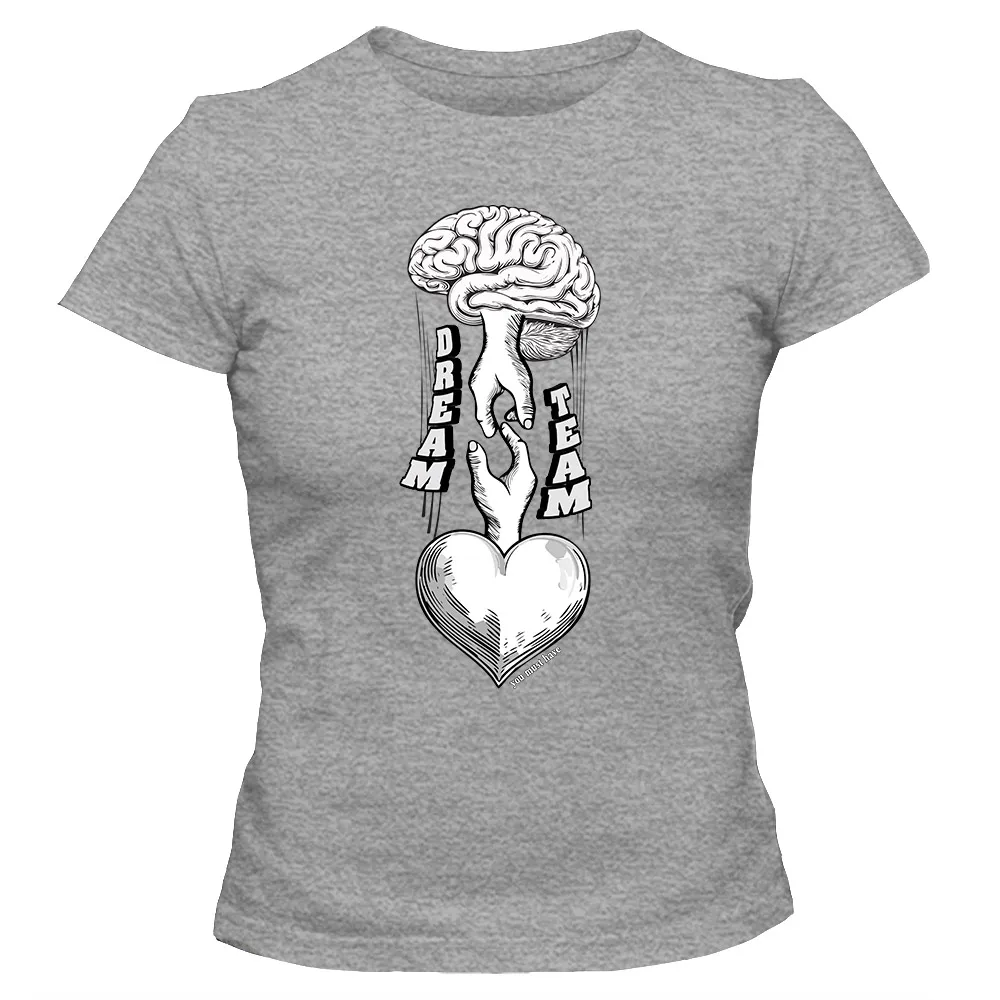 Koszulka damska BRAIN HEART DREAM TEAM