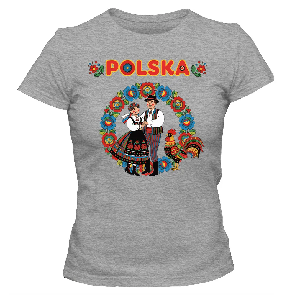 Koszulka damska FOLK POLSKA