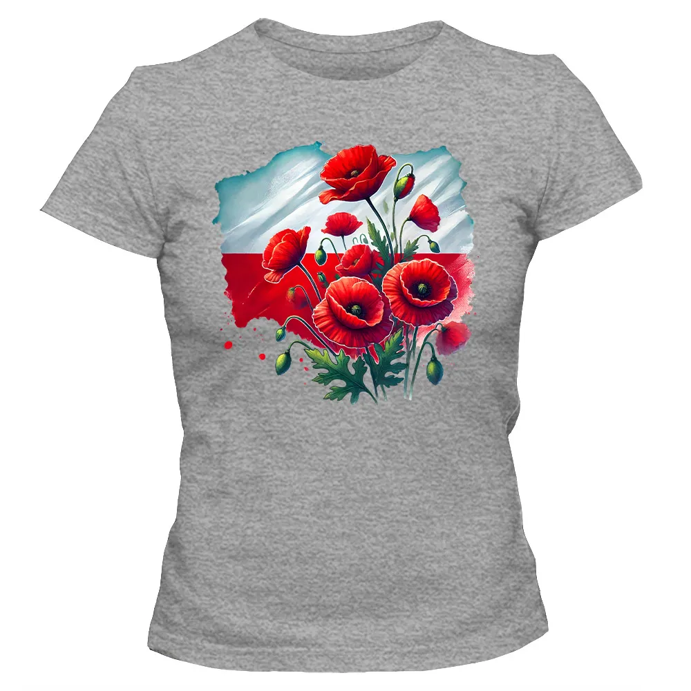 Koszulka damska POLSKIE MAKI