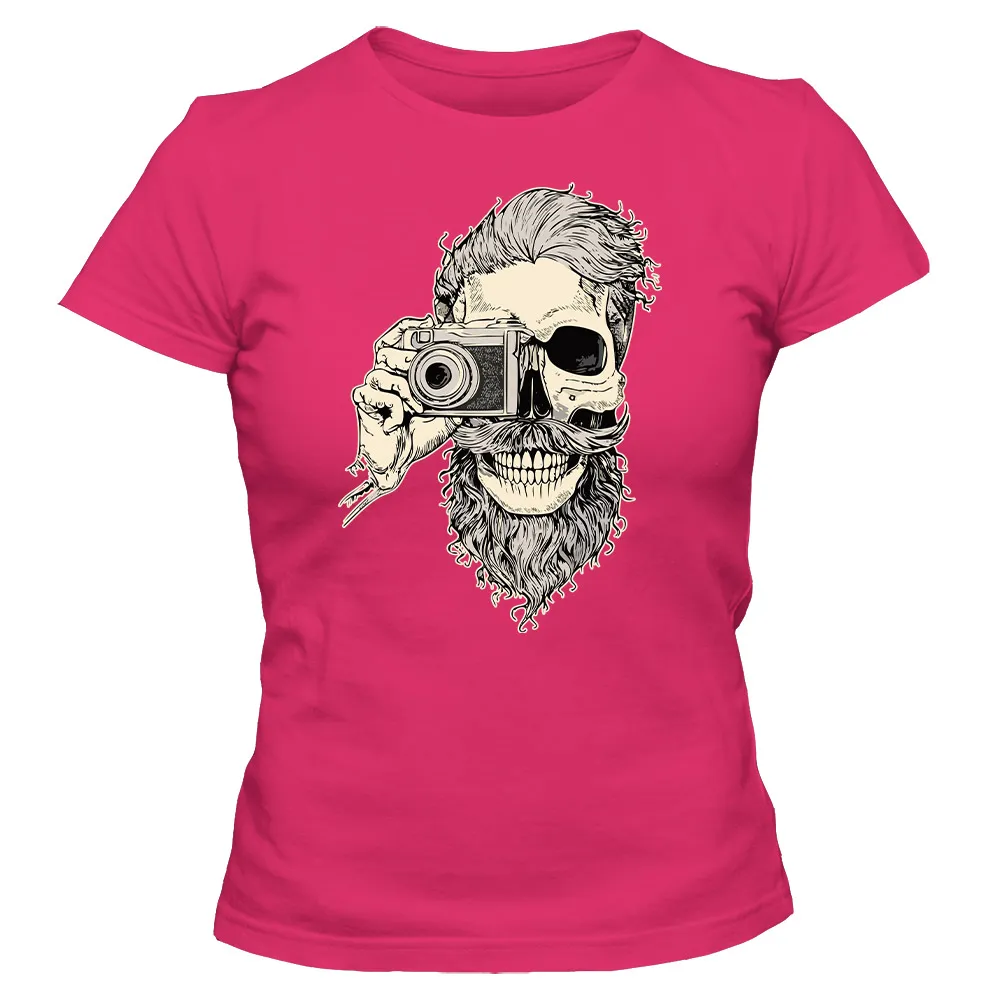 Koszulka damska BEARDED SKULL 02