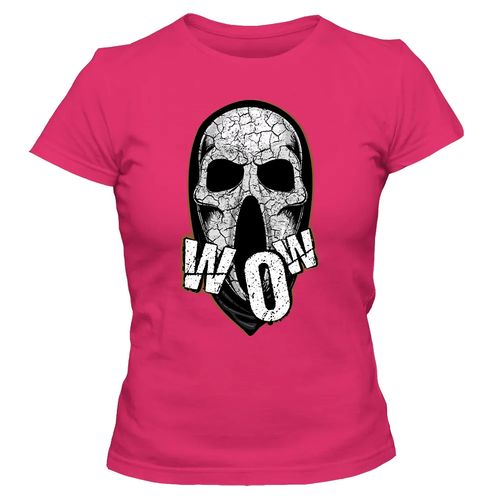 Koszulka damska WOW SKULL