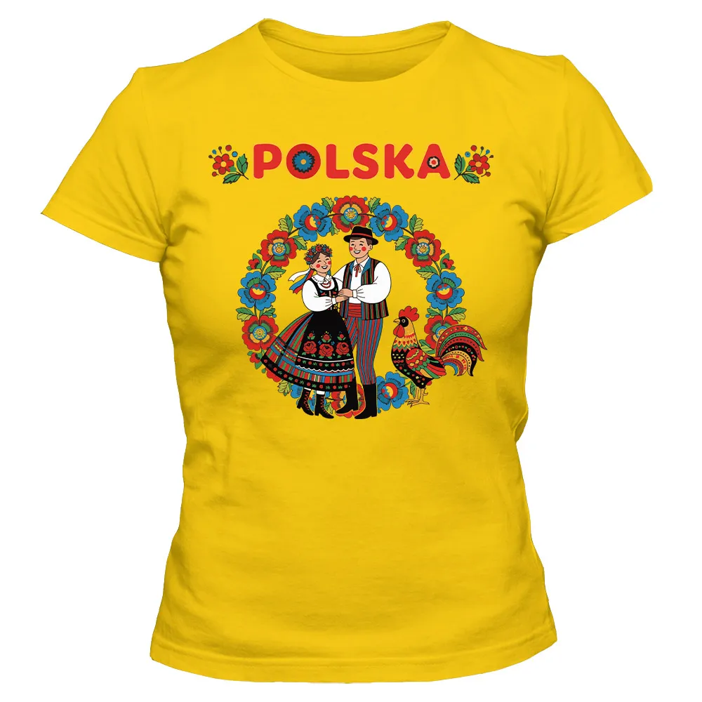Koszulka damska FOLK POLSKA