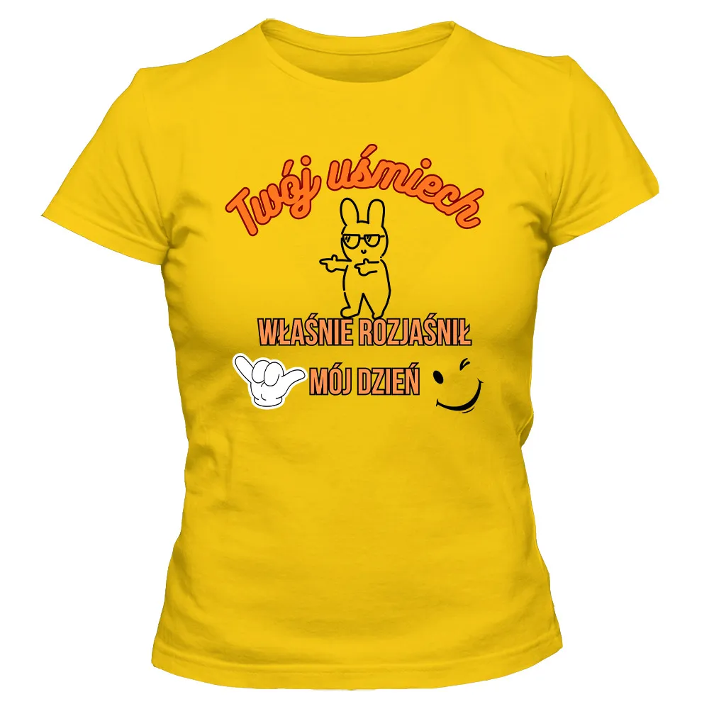 Koszulka damska TWÓJ UŚMIECH
