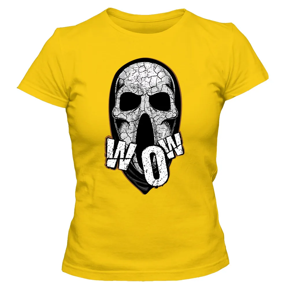 Koszulka damska WOW SKULL