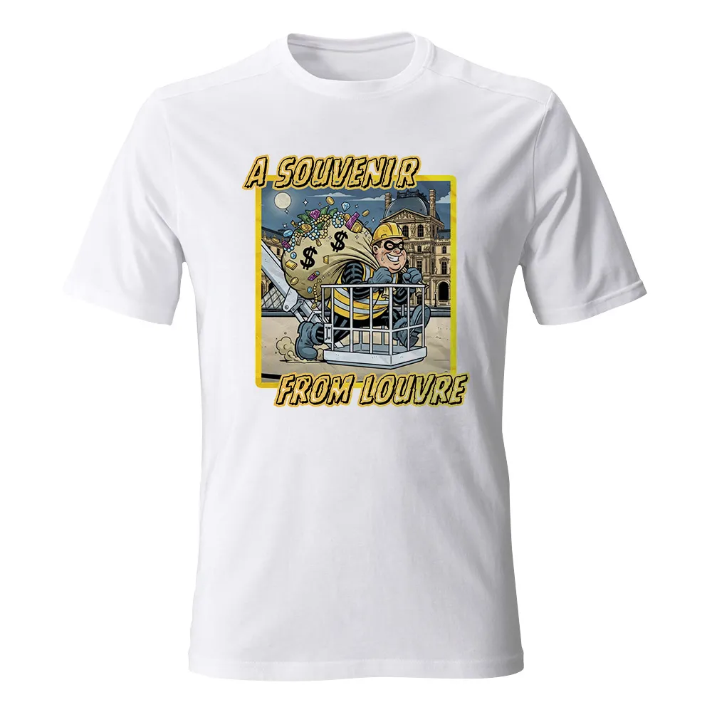 Koszulka męska PAMIĄTKA Z LUWRU