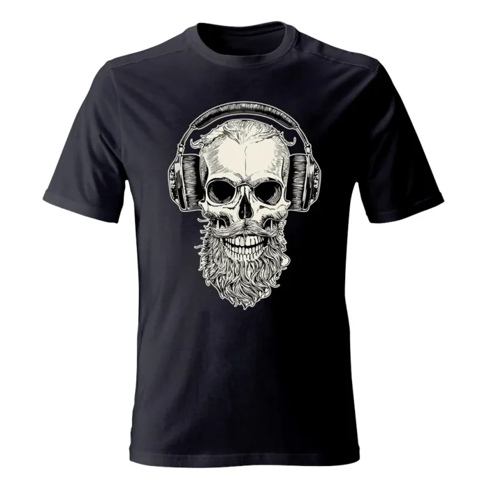 Koszulka męska BEARDED SKULL 01