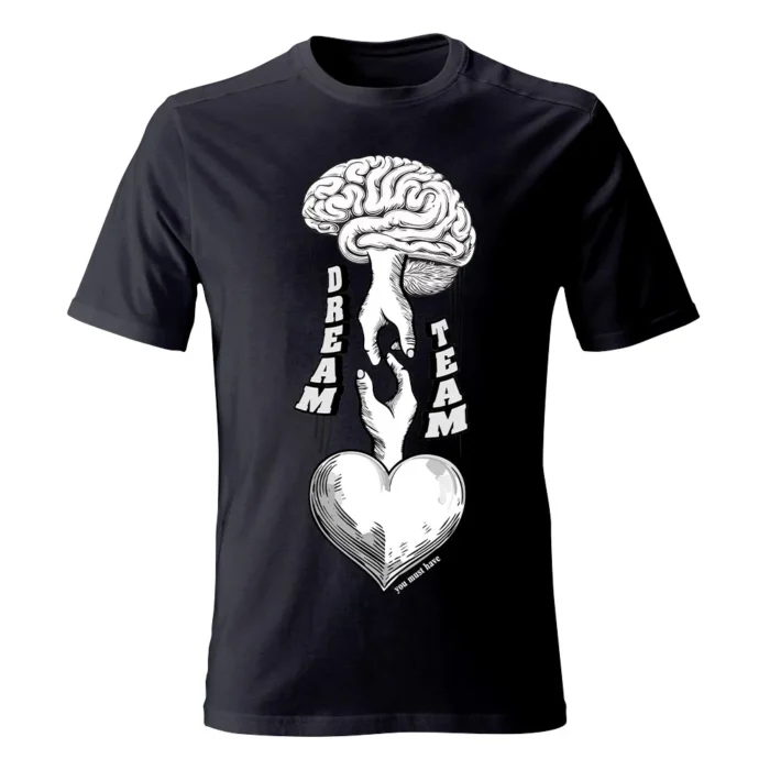 Koszulka męska BRAIN HEART DREAM TEAM