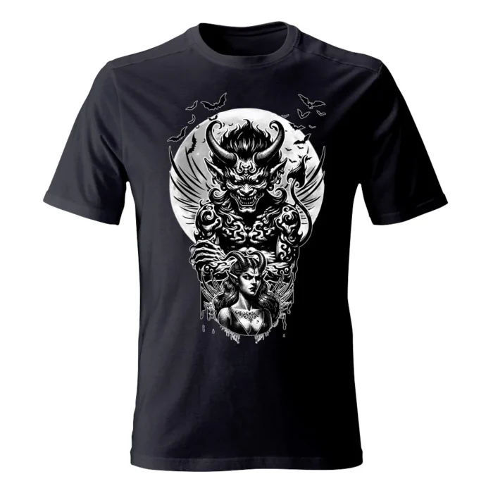 Koszulka męska Demon i jego oblubienica