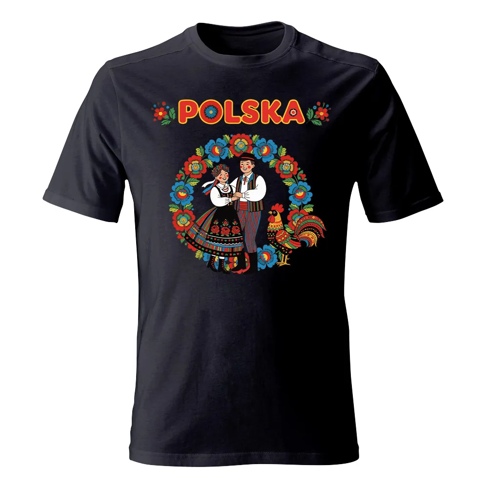Koszulka męska Folk Polska
