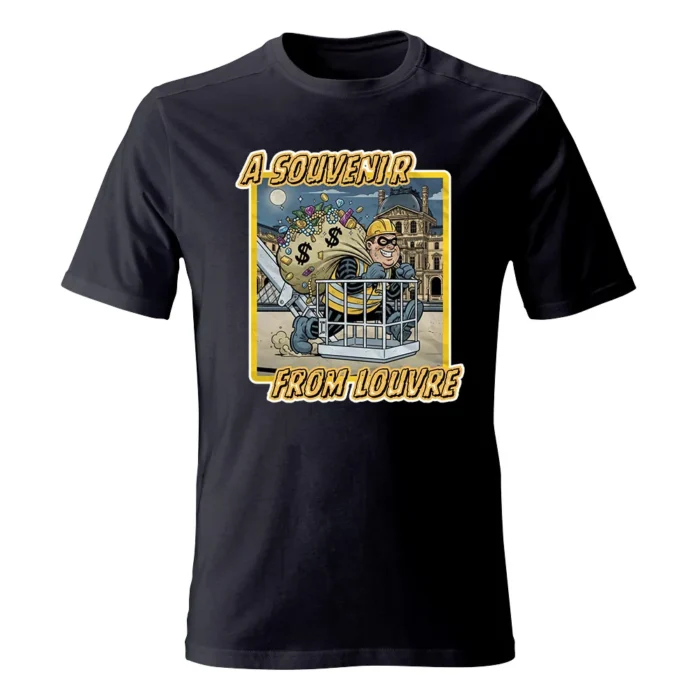 Koszulka męska Pamiątka z Luwru