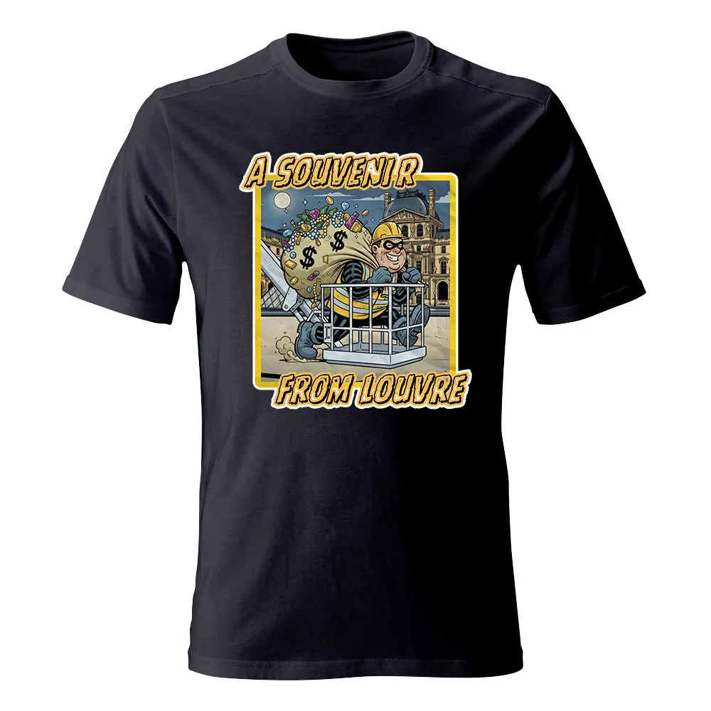 Koszulka męska Pamiątka z Luwru