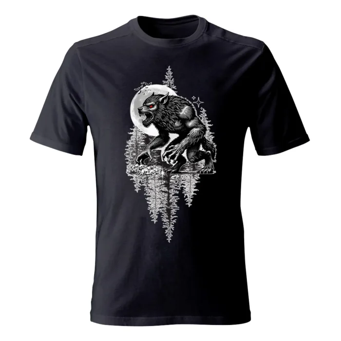 Koszulka męska Wilkołak