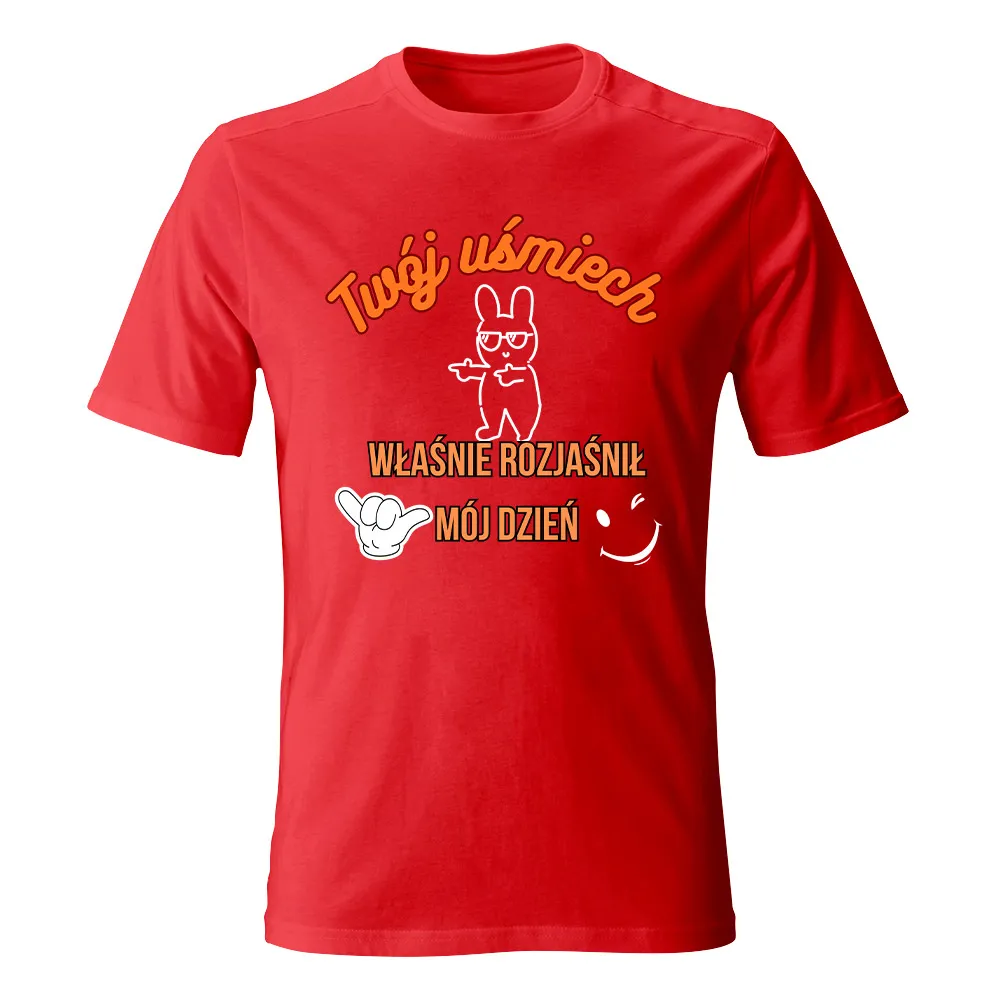 Koszulka męska TWÓJ UŚMIECH