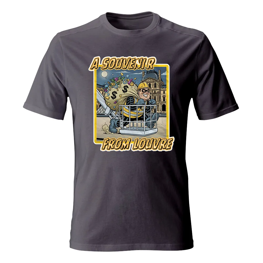 Koszulka męska PAMIĄTKA Z LUWRU