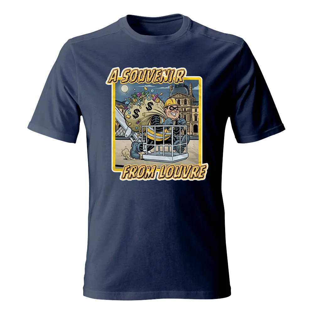 Koszulka męska PAMIĄTKA Z LUWRU