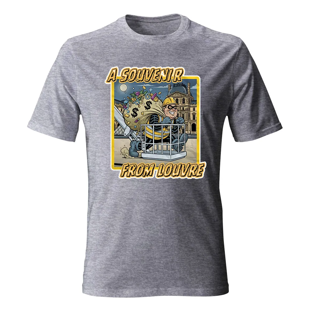 Koszulka męska PAMIĄTKA Z LUWRU