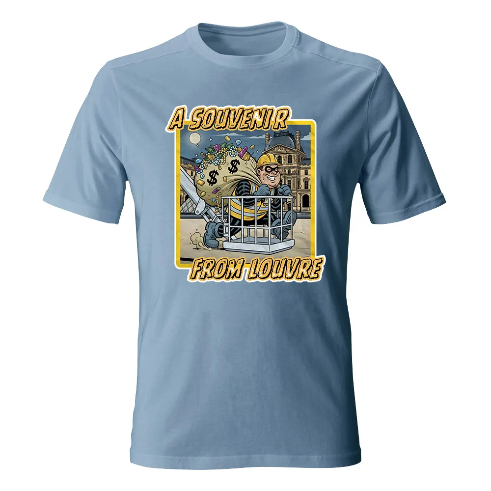 Koszulka męska PAMIĄTKA Z LUWRU