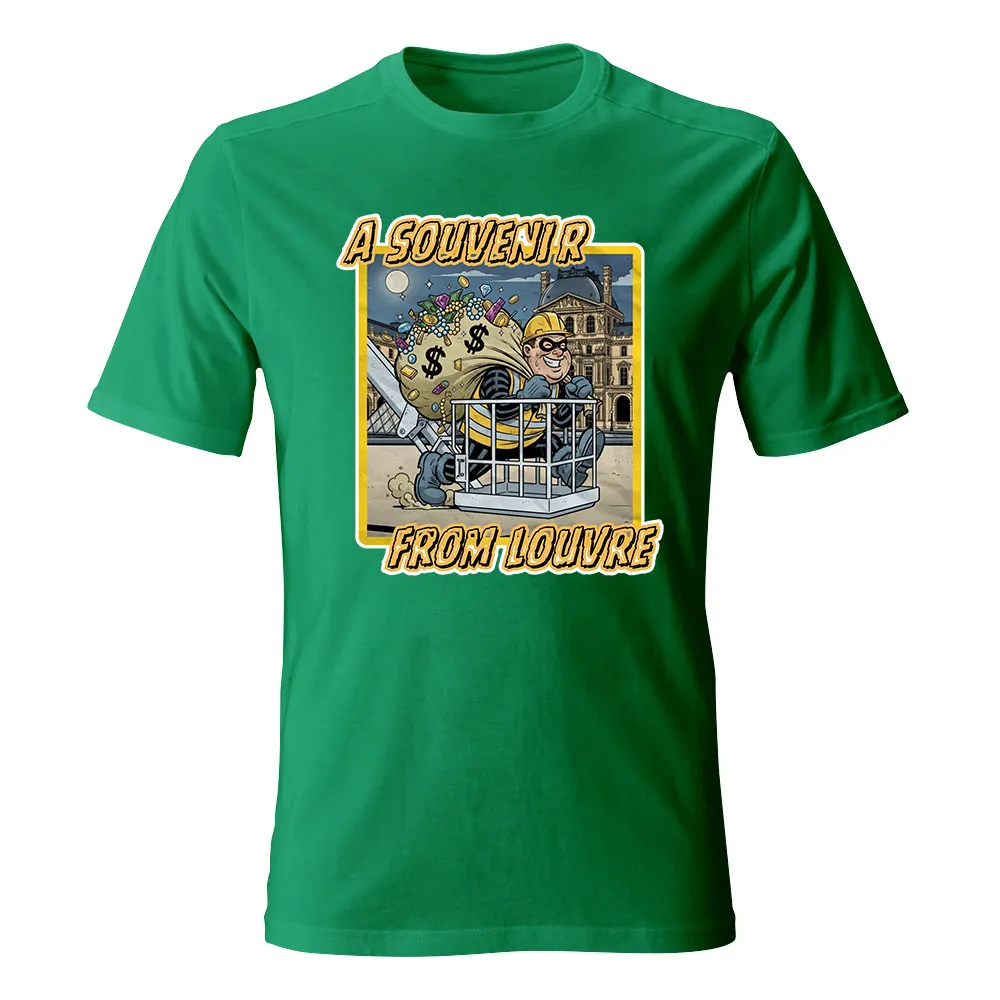 Koszulka męska PAMIĄTKA Z LUWRU