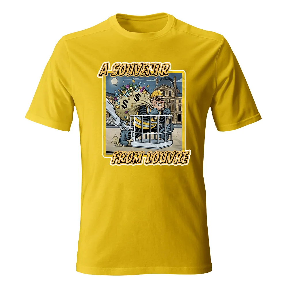 Koszulka męska PAMIĄTKA Z LUWRU