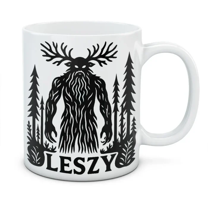 Kubek Leszy - kolor biały