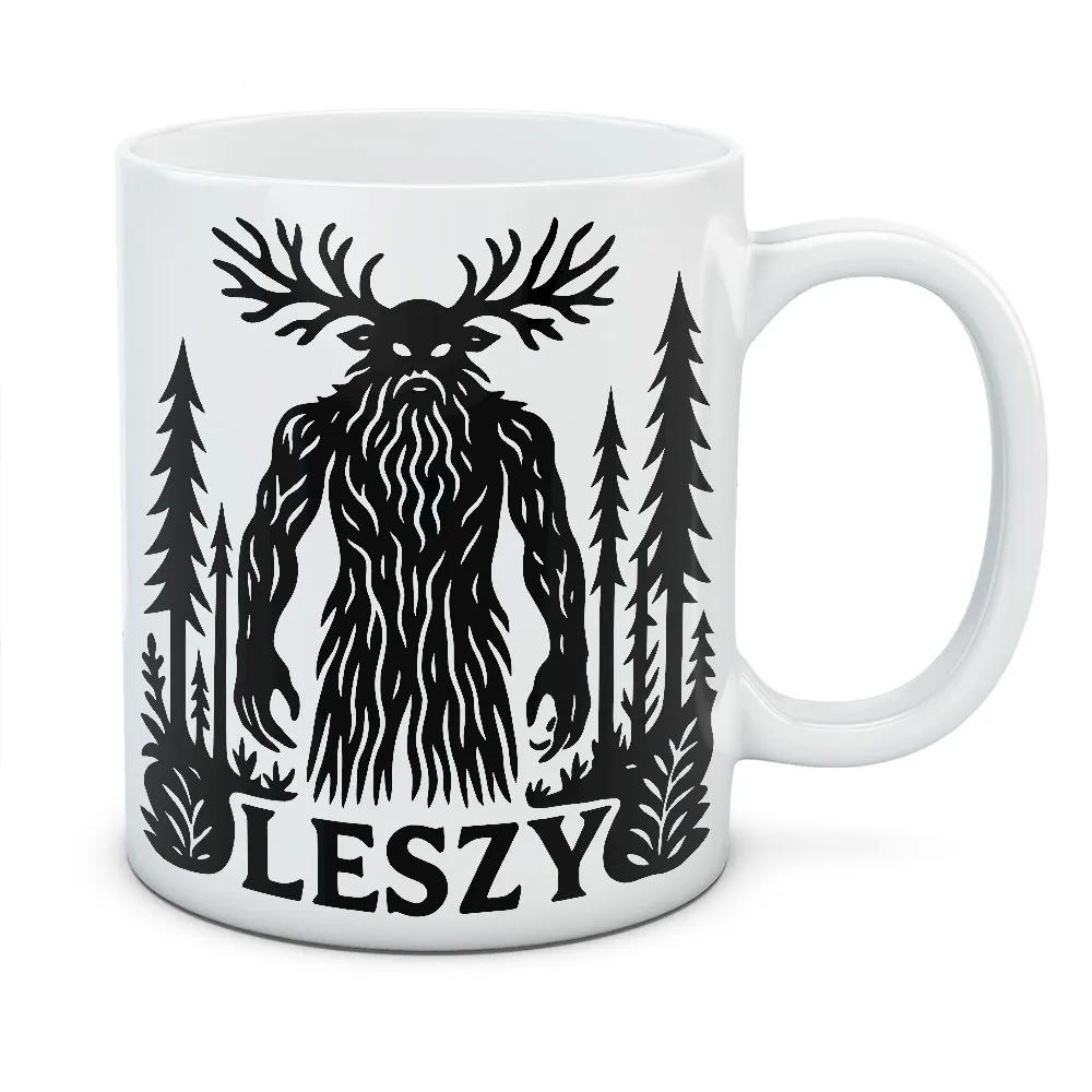 Kubek Leszy - kolor biały