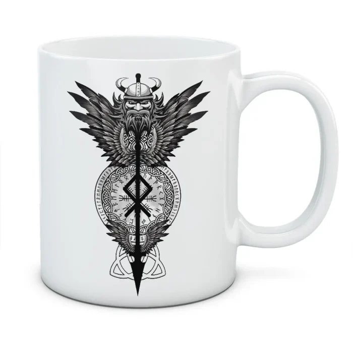 Kubek Viking - kolor biały