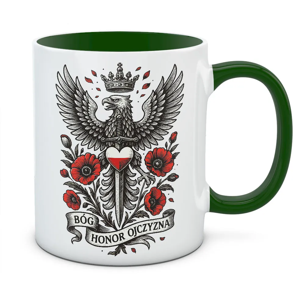 Kubek BÓG HONOR OJCZYZNA