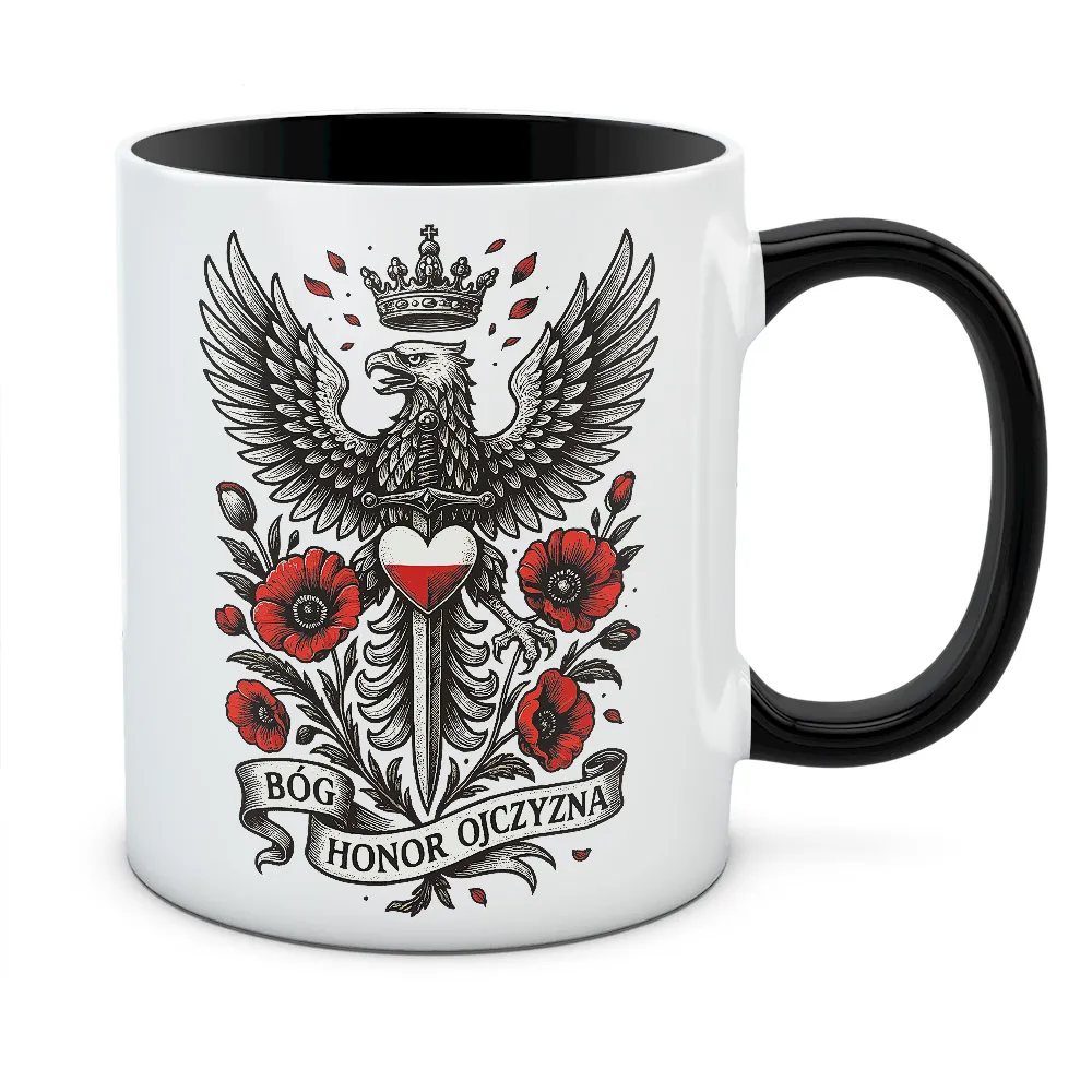 Kubek BÓG HONOR OJCZYZNA