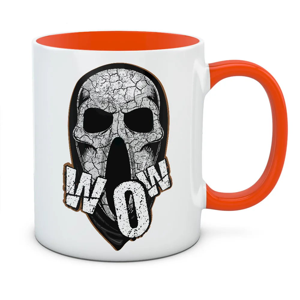 Kubek WOW SKULL