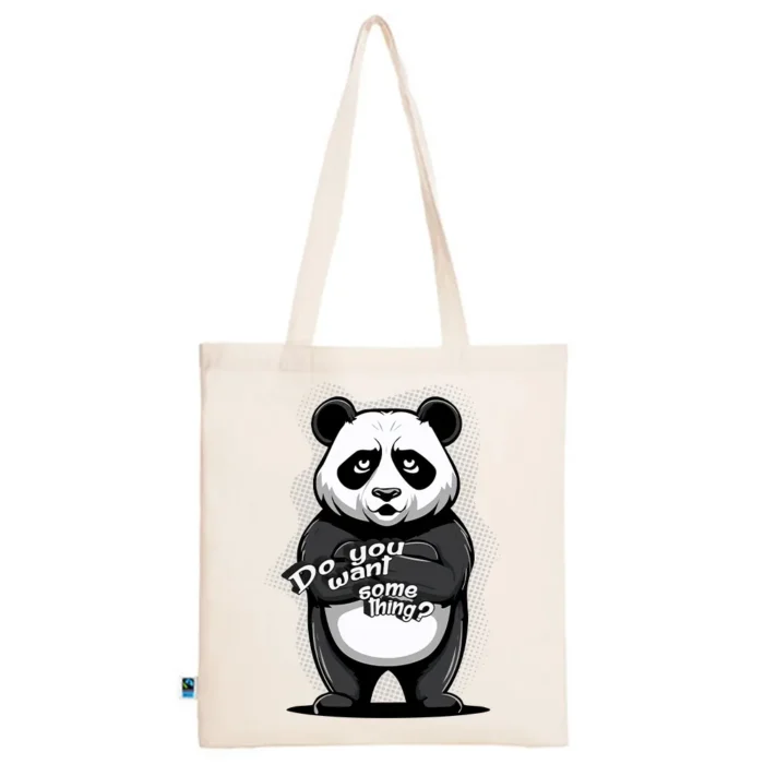 Torba PANDA DO YOU WANT SOMETHING