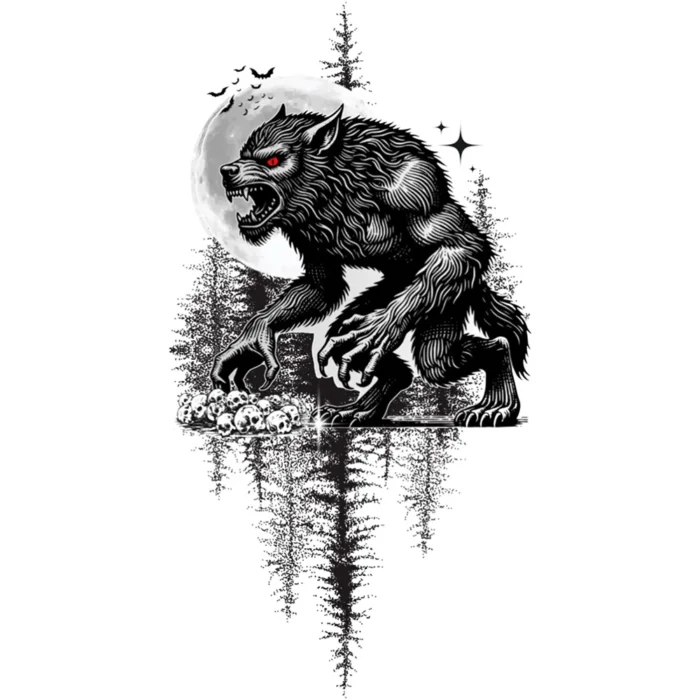 Kubek Wilkołak - kolor biały