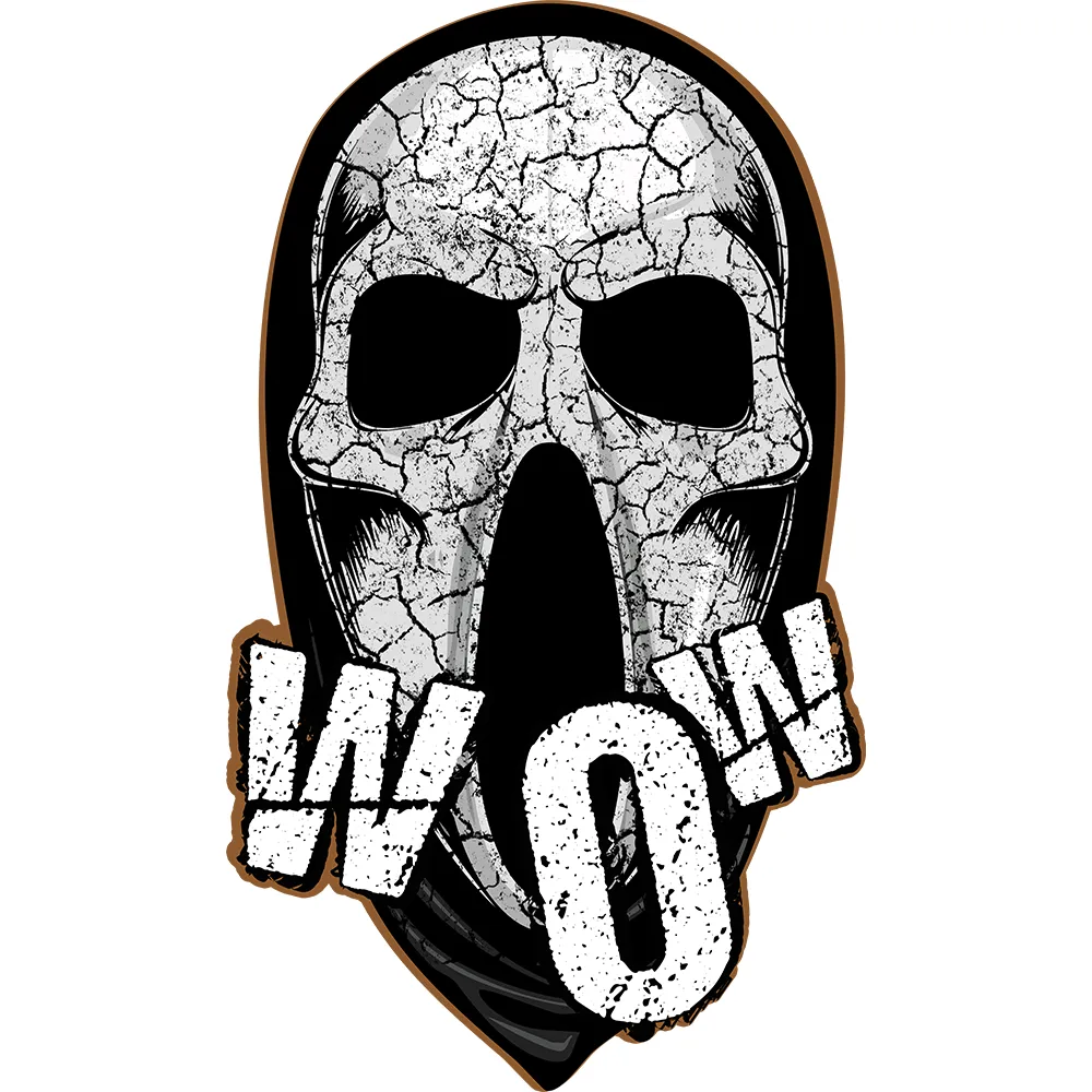 Bluza męska z kapturem WOW SKULL