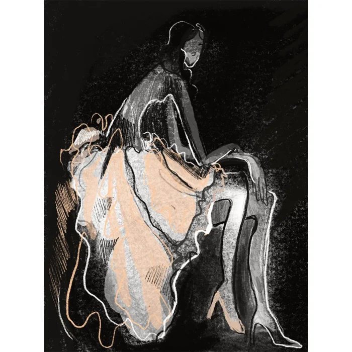 Kubek Baletnica - kolor biały