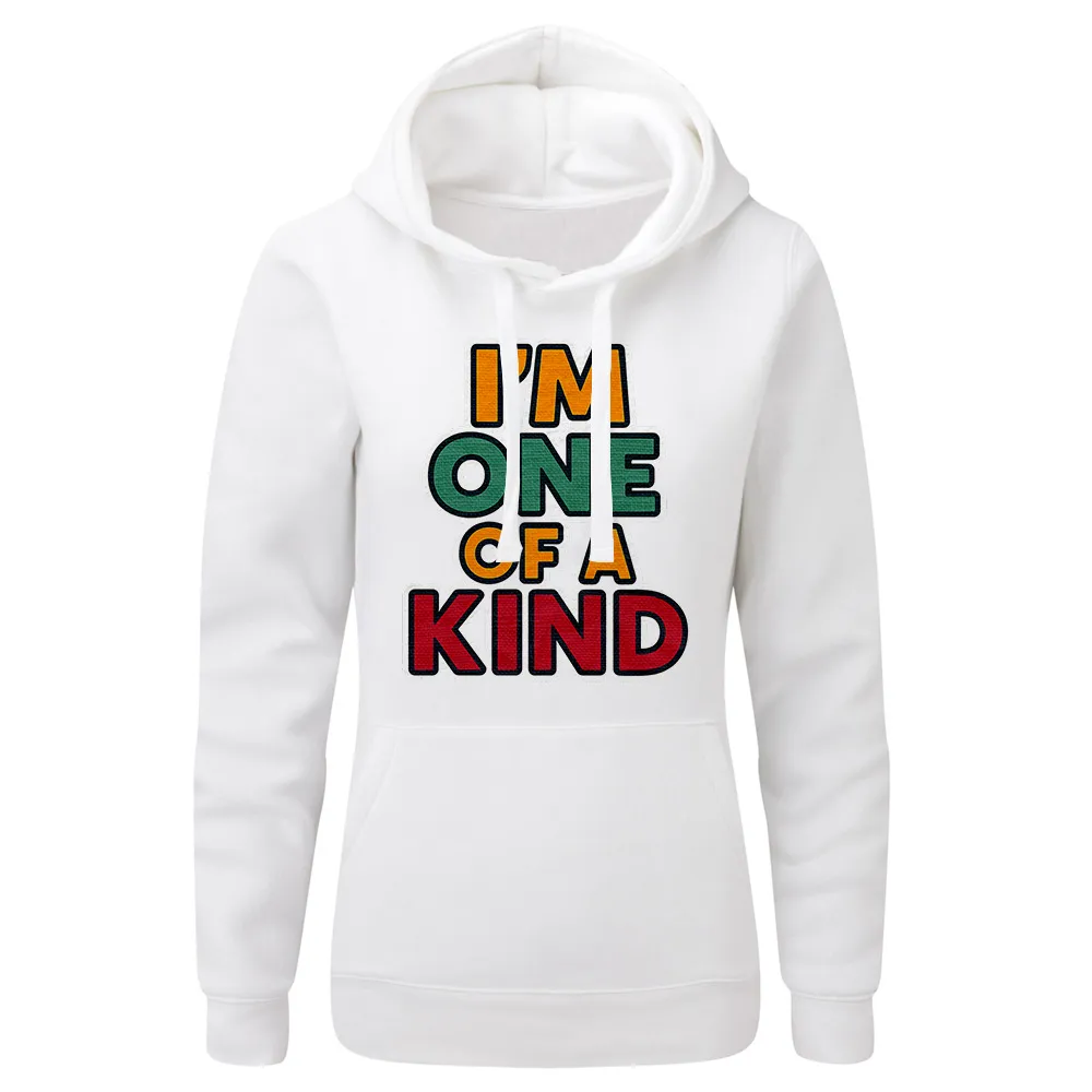 Bluza damska z kapturem Im one of a kind