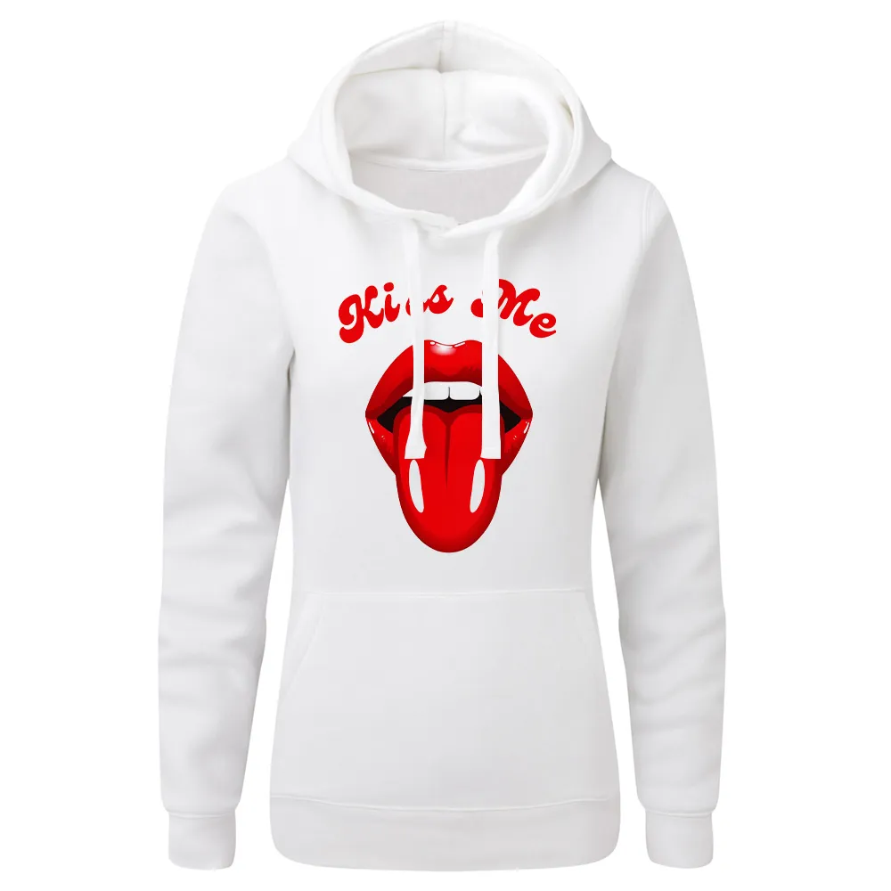 Bluza damska z kapturem Kiss me